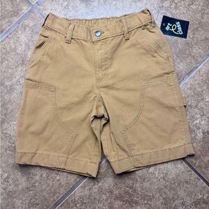 Boys Art Class Utility Cargo Shorts Tan Size M (8) NWT